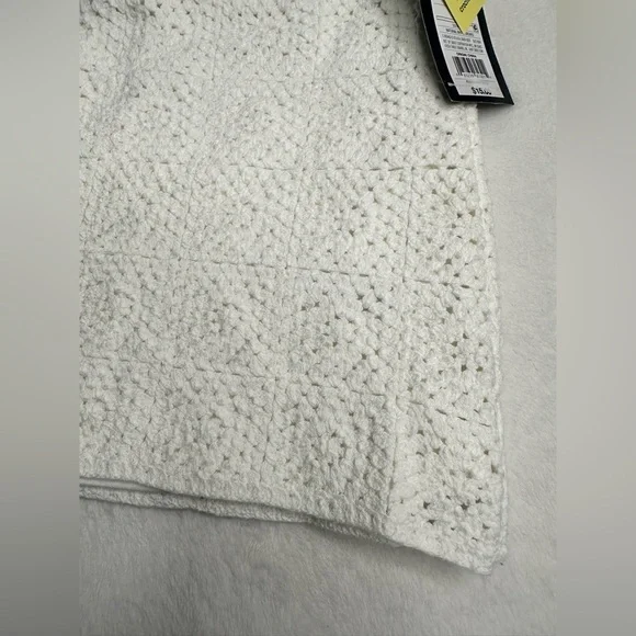 Art Class Sweater Knit Skirt Girls Size Medium 7/8 White Elastic Waist Lined - Picture 4 of 10